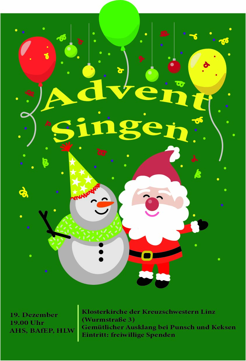 Adventsingen Flyer-Projekt